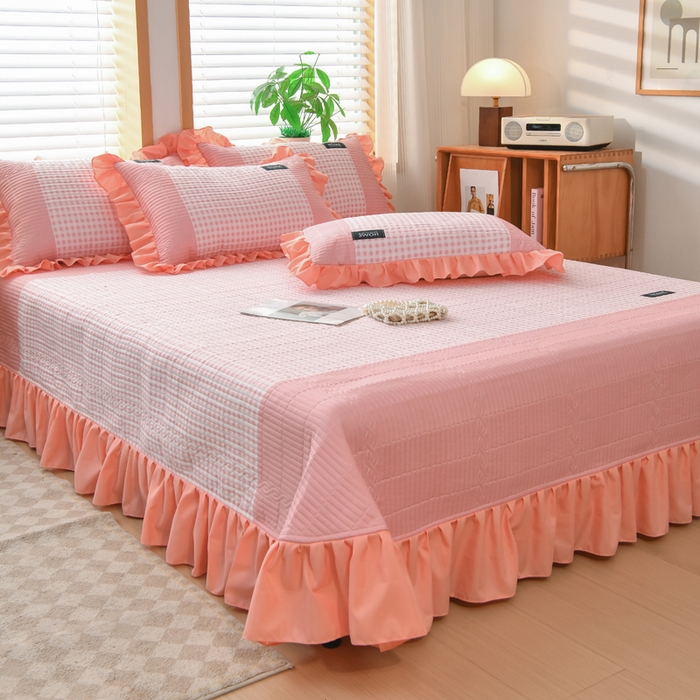 91家纺网 家纺一手货源 找家纺 （总）鹿辉家居（原吉欧力） 2025新款无印风数码床盖三件套