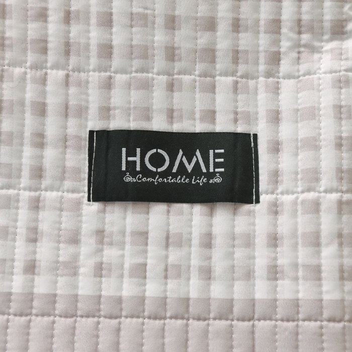 91家纺网 家纺一手货源 找家纺 鹿辉家居（原吉欧力） 2025新款无印风数码床盖三件套 无印风-咖