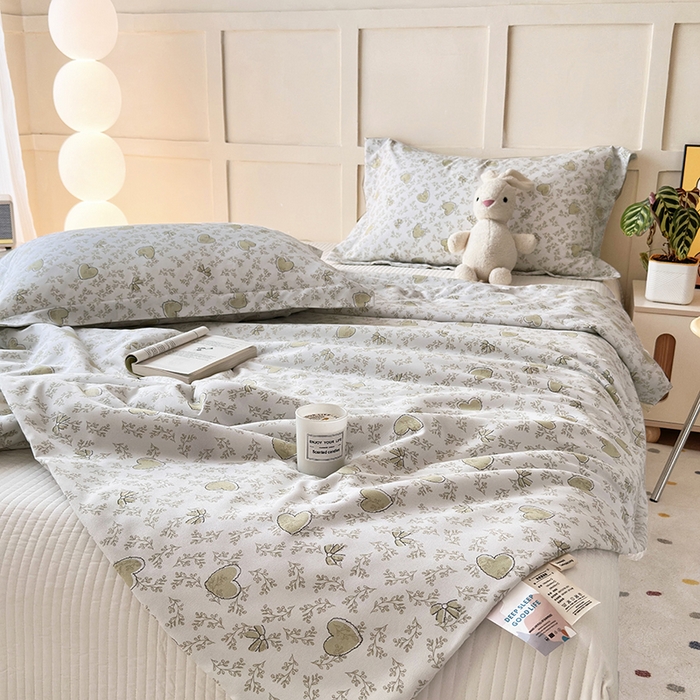 91家纺网 家纺一手货源 找家纺 （总）乐居家纺 2025新款A类针织亲肤印花夏凉被空调被被子被芯