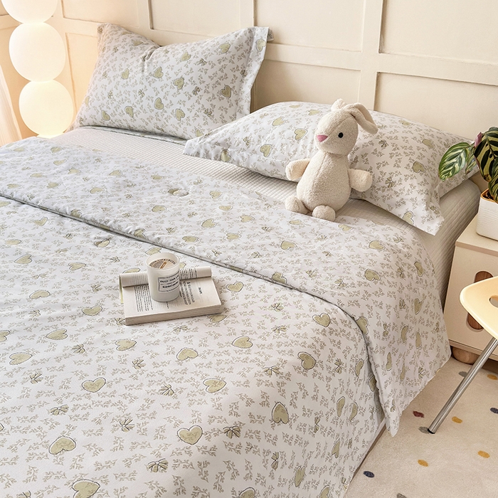 91家纺网 家纺一手货源 找家纺 （总）乐居家纺 2025新款A类针织亲肤印花夏凉被空调被被子被芯