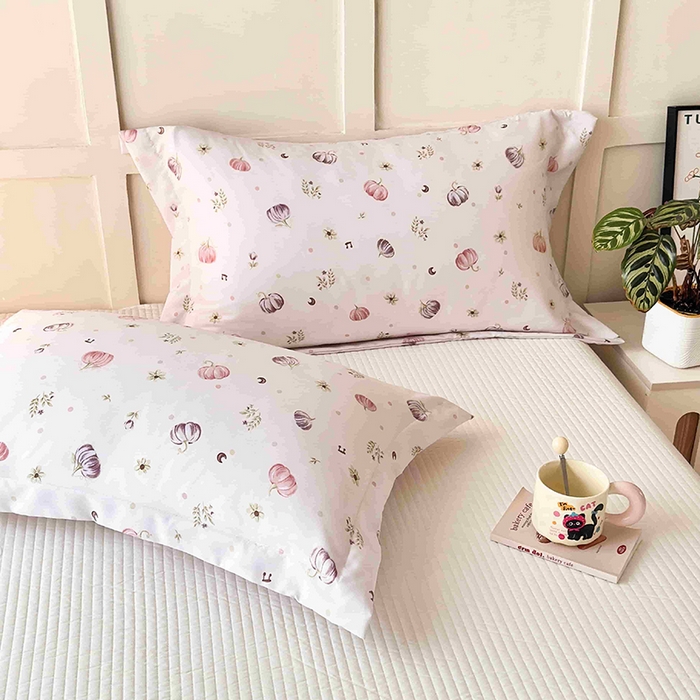 91家纺网 家纺一手货源 找家纺 乐居家纺 2025新款A类针织亲肤印花夏凉被空调被被子被芯 月亮南瓜