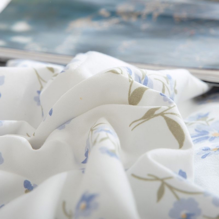 91家纺网 家纺一手货源 找家纺 乐居家纺 2025新款水洗棉夏被波浪款包边夏凉被被子被芯 雨后墨梅