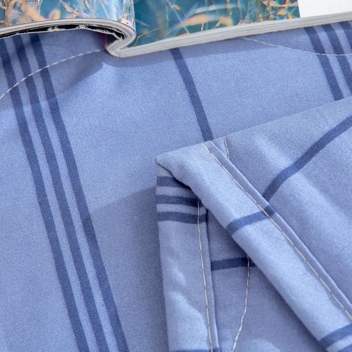 91家纺网 家纺一手货源 找家纺 乐居家纺 2025新款水洗棉夏被波浪款包边夏凉被被子被芯 布朗熊