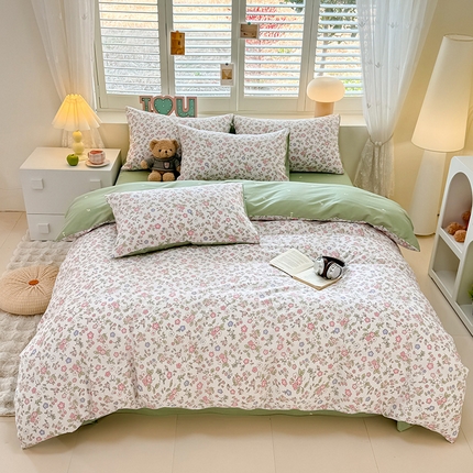 91家纺网 家纺一手货源 找家纺 （总）洺兰家居 2025新款13070全棉单被套