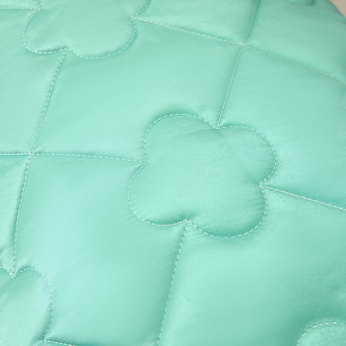 91家纺网 家纺一手货源 找家纺 梦舒羽 2025新款夏季冰丝凉感夹棉枕套双人情侣枕头套加长加厚枕芯套1.5m内胆套 夹棉加厚-水蓝色