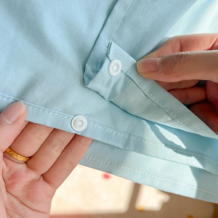 91家纺网 家纺一手货源 找家纺 （总）柒星睡袋 2025新款款40支全棉纯色毛巾绣可拆分隔脏睡袋