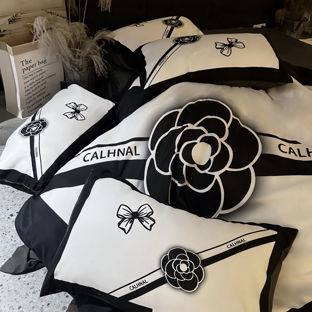 91家纺网 家纺一手货源 找家纺 丽斐 2025新款磨毛数码印花四件套 磨毛香公主