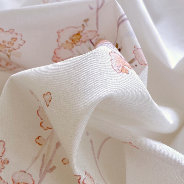 91家纺网 家纺一手货源 找家纺 星期三  2025年4月新款铂金全棉纯棉13372四件套 加微信有会员价 棠影寻-粉