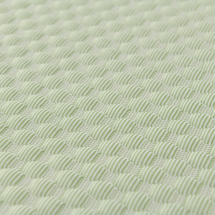 91家纺网 家纺一手货源 找家纺 梦之星 2025新款凉豆豆凉席三件套 纯色床席款-绿