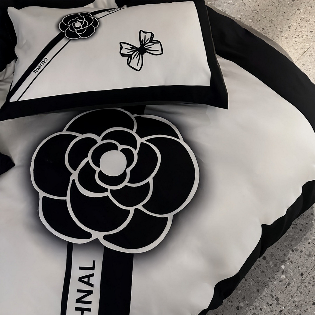 91家纺网 家纺一手货源 找家纺 丽斐 2025新款磨毛数码印花四件套 磨毛香公主