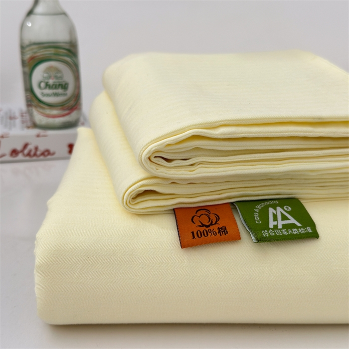 91家纺网 家纺一手货源 找家纺 丽涵家纺 2025新款全棉大雁纹单品床单床单三件套 good浅米黄