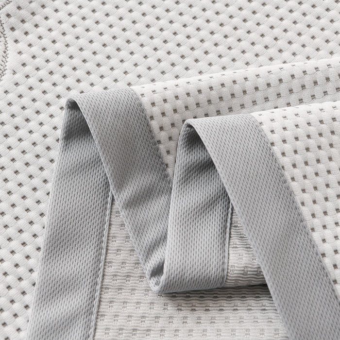 91家纺网 家纺一手货源 找家纺 梦之星 2025新款凉豆豆凉席三件套 卡比巴拉床笠款-灰