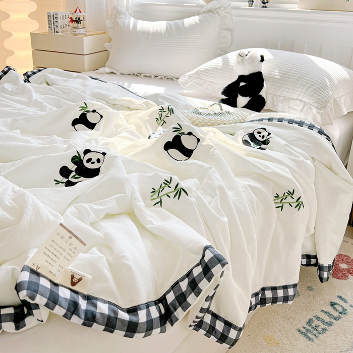 91家纺网 家纺一手货源 找家纺 （总）海岛哥哥 2025年新款绣花夏被