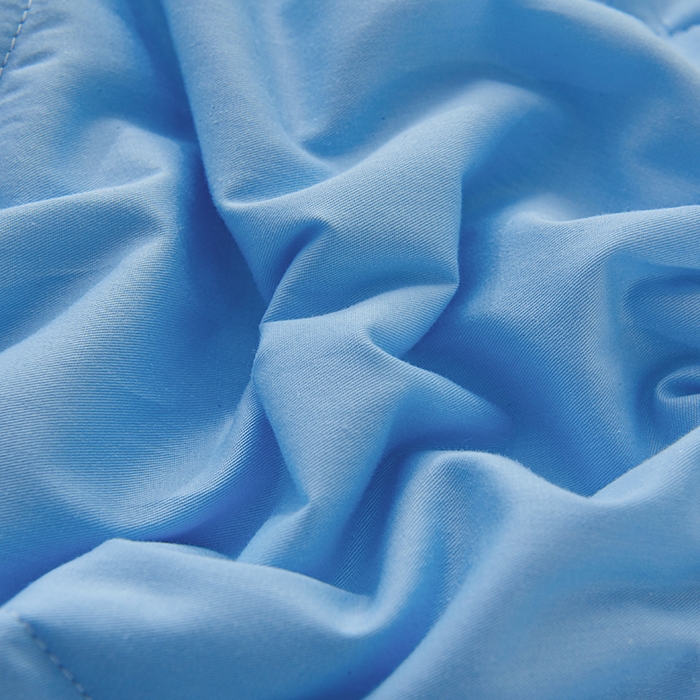 91家纺网 家纺一手货源 找家纺 被多多 2025新款全棉纯棉羽丝棉夏被夏凉被空调被 天空蓝