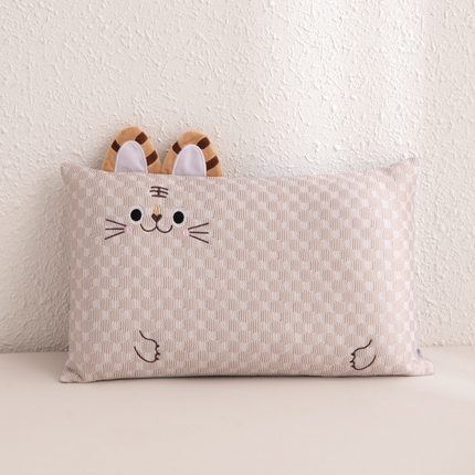 91家纺网 家纺一手货源 找家纺 （总）2025新款小老虎冰豆豆荞麦枕头枕芯