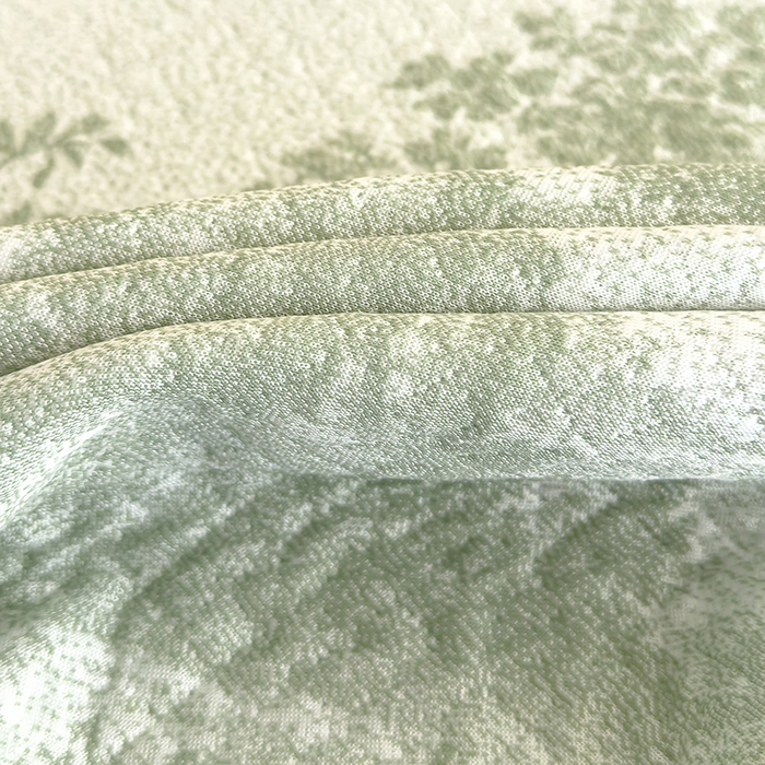 91家纺网 家纺一手货源 找家纺 冬然家纺 2025新款冰豆豆席子凉席床裙款 梦幻森林-绿