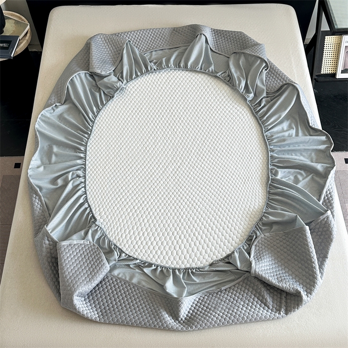 91家纺网 家纺一手货源 找家纺 笙意家纺 2025新款豆豆凉感软席-兰娜 兰娜-淡雅灰