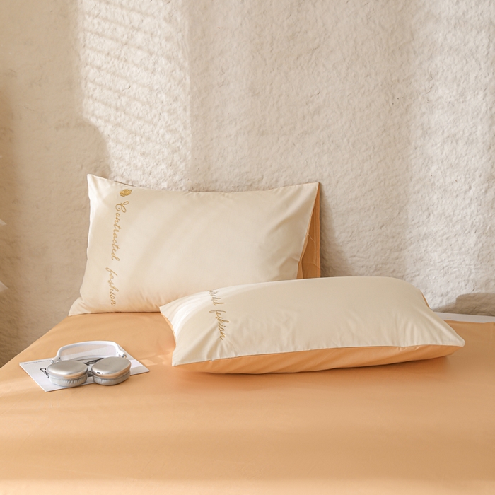 91家纺网 家纺一手货源 找家纺 简宜家居（朝初家纺） 2025新款纯棉刺绣山茶花大豆被 山茶花-米杏