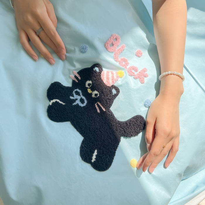 91家纺网 家纺一手货源 找家纺 （总）柒星睡袋 2025新款款40支全棉纯色毛巾绣可拆分隔脏睡袋