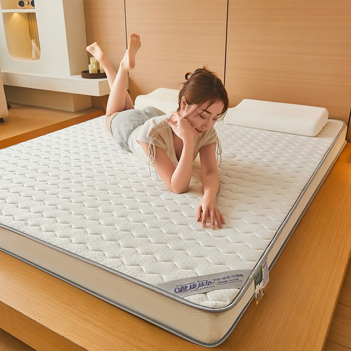 91家纺网 家纺一手货源 找家纺 （总）锦逸2025新款针织棉乳胶海绵床垫