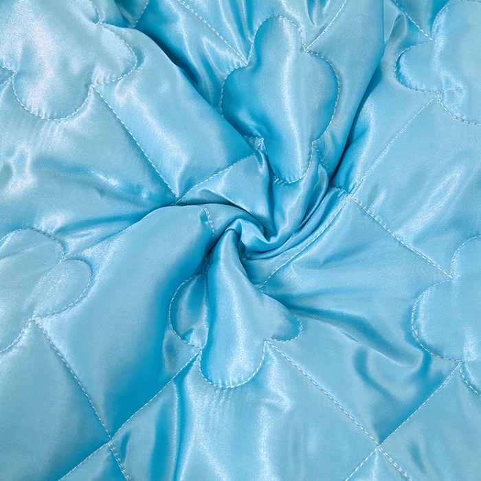 91家纺网 家纺一手货源 找家纺 梦舒羽 2025新款夏季冰丝凉感夹棉枕套单人一对装可水洗加厚枕头套宿舍48x74cm枕芯套 夹棉加厚-天空蓝