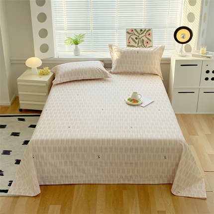 91家纺网 家纺一手货源 找家纺 （总）凯磊2025新款老粗布印花单品床单床单单件