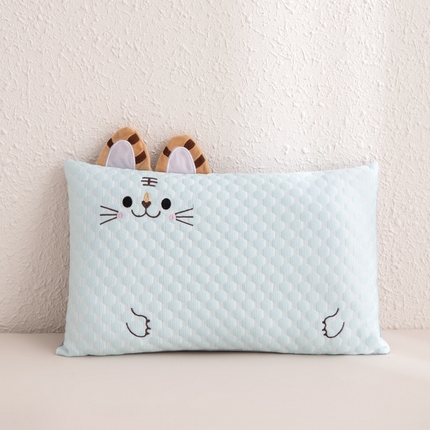 91家纺网 家纺一手货源 找家纺 （总）2025新款小老虎冰豆豆荞麦枕头枕芯