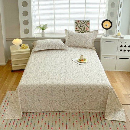 91家纺网 家纺一手货源 找家纺 （总）凯磊2025新款老粗布印花单品床单床单单件