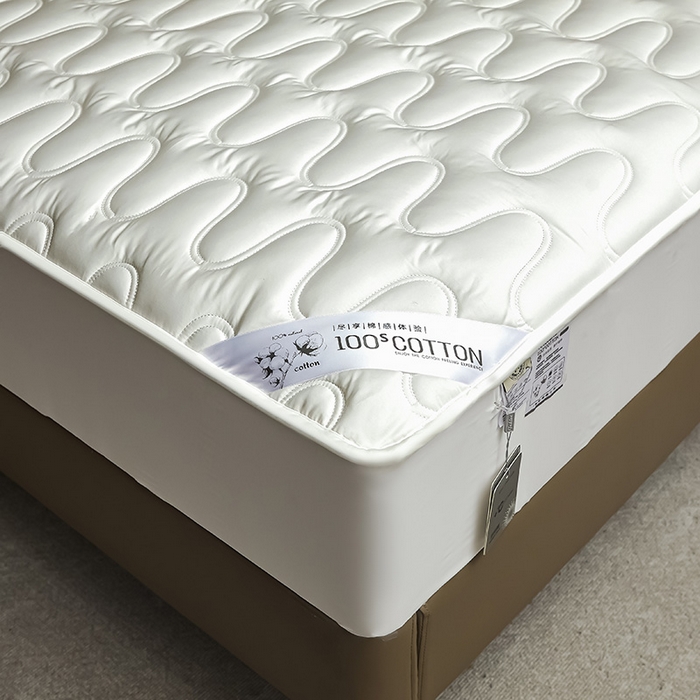 91家纺网 家纺一手货源 找家纺 （总）3C 2025新款100支全棉抗菌夹棉床笠