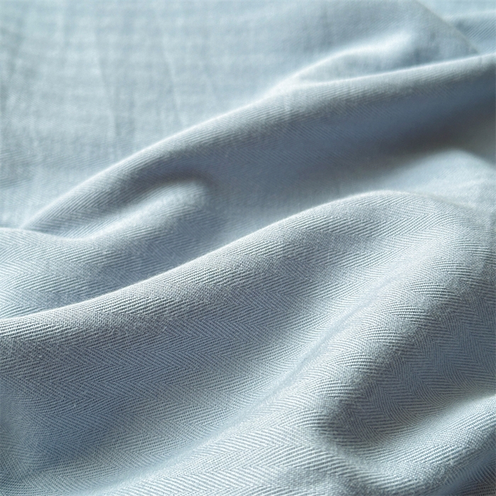 91家纺网 家纺一手货源 找家纺 丽涵家纺 2025新款全棉大雁纹单品床单床单三件套 good月光蓝