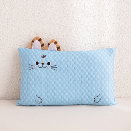 91家纺网 家纺一手货源 找家纺 （总）2025新款小老虎冰豆豆荞麦枕头枕芯