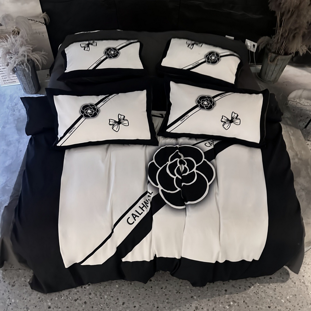 91家纺网 家纺一手货源 找家纺 丽斐 2025新款磨毛数码印花四件套 磨毛香公主