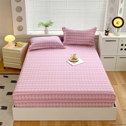 91家纺网 家纺一手货源 找家纺 （总）凯磊2025新款老粗布印花单品床笠床笠单件