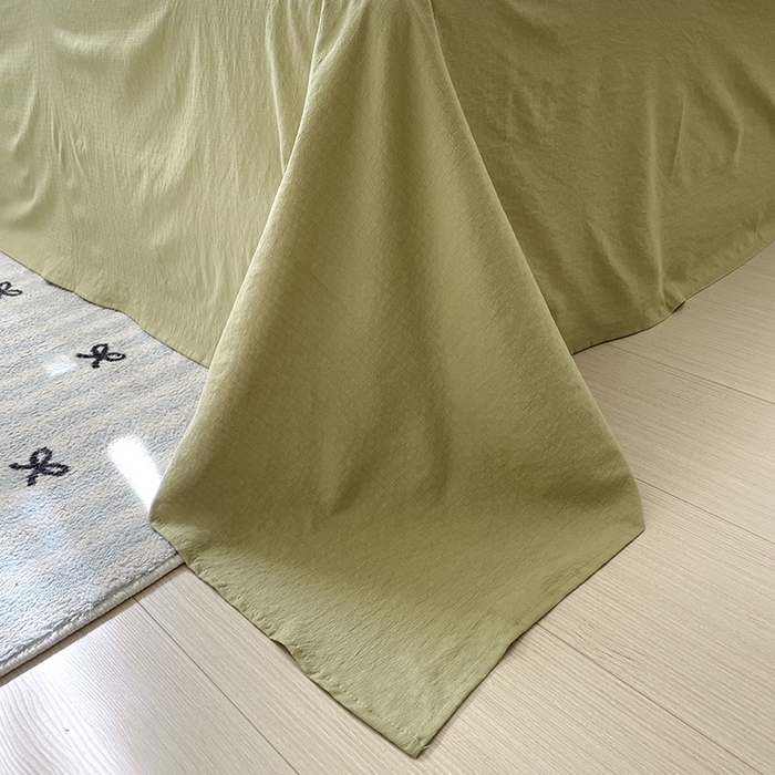 91家纺网 家纺一手货源 找家纺 初念 2025新款云感针织双层纱三件套-四件套【提供买家秀】 玫瑰哒