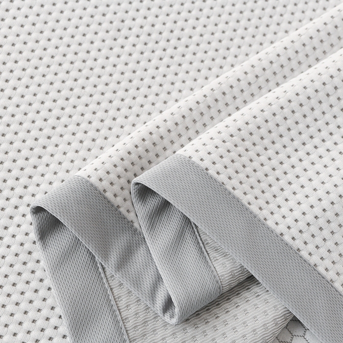 91家纺网 家纺一手货源 找家纺 梦之星 2025新款凉豆豆凉席三件套 卡比巴拉床笠款-灰