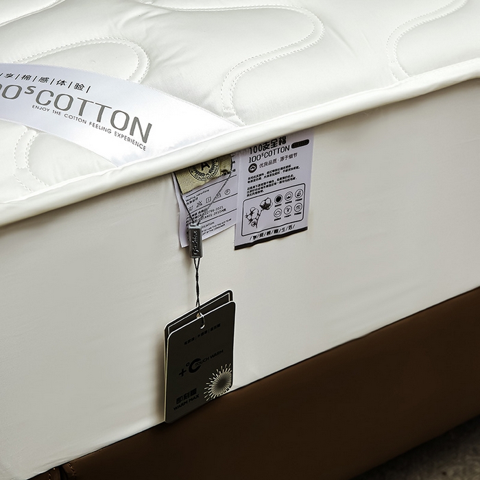 91家纺网 家纺一手货源 找家纺 （总）3C 2025新款100支全棉抗菌夹棉床笠