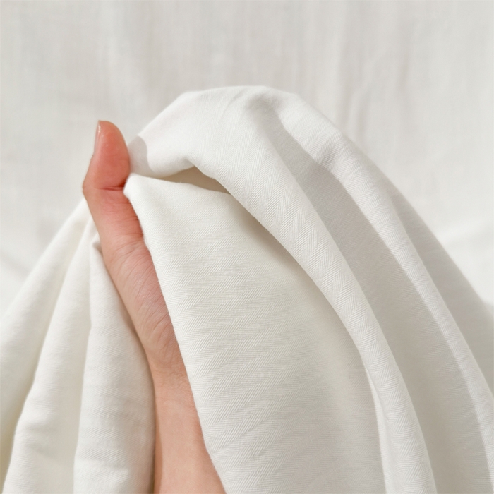 91家纺网 家纺一手货源 找家纺 丽涵家纺 2025新款全棉大雁纹单品床单床单三件套 good象牙白