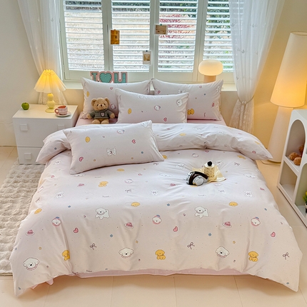 91家纺网 家纺一手货源 找家纺 （总）洺兰家居 2025新款13070全棉单被套