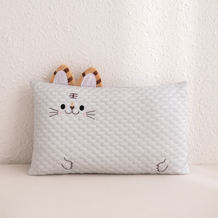 91家纺网 家纺一手货源 找家纺 （总）2025新款小老虎冰豆豆荞麦枕头枕芯