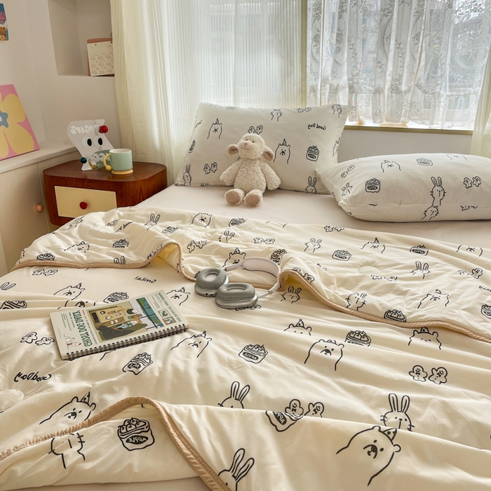 91家纺网 家纺一手货源 找家纺 葡萄家 2025新款A类母婴级大豆纤维牛奶丝针织棉夏凉被（提供买家秀）简笔画