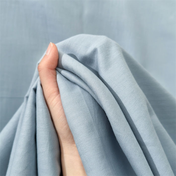 91家纺网 家纺一手货源 找家纺 丽涵家纺 2025新款全棉大雁纹单品床单床单三件套 good月光蓝