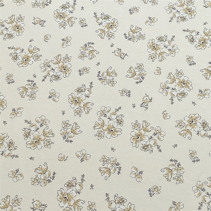 91家纺网 家纺一手货源 找家纺 凯磊2025新款老粗布印花单品床笠床笠单件 淡彩花语