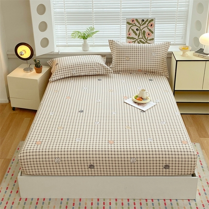 91家纺网 家纺一手货源 找家纺 （总）凯磊2025新款老粗布印花单品床笠床笠单件