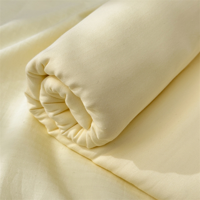 91家纺网 家纺一手货源 找家纺 丽涵家纺 2025新款全棉大雁纹单品床单床单三件套 good浅米黄