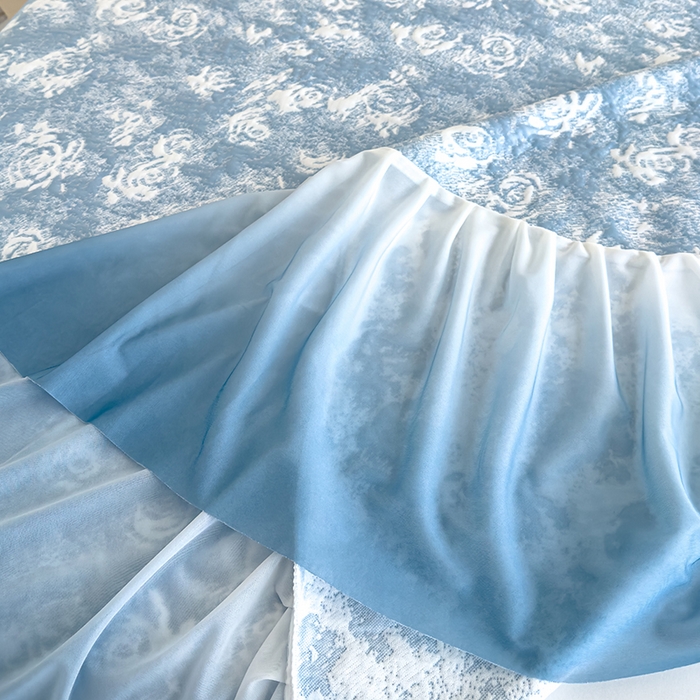 91家纺网 家纺一手货源 找家纺 （总）冬然家纺 2025新款冰豆豆席子凉席床裙款