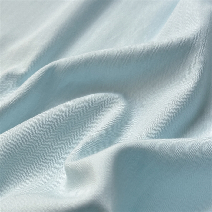 91家纺网 家纺一手货源 找家纺 丽涵家纺 2025新款全棉大雁纹单品床单床单三件套 good晴空蓝