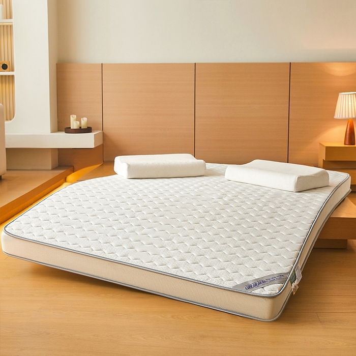 91家纺网 家纺一手货源 找家纺 （总）锦逸2025新款针织棉乳胶海绵床垫