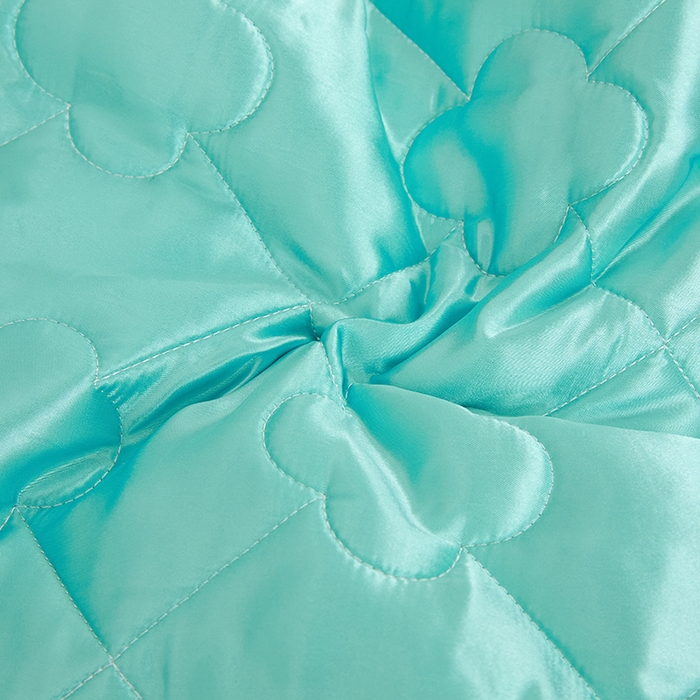 91家纺网 家纺一手货源 找家纺 梦舒羽 2025新款夏季冰丝凉感夹棉枕套单人一对装可水洗加厚枕头套宿舍48x74cm枕芯套 夹棉加厚-水蓝色