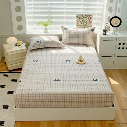 91家纺网 家纺一手货源 找家纺 （总）凯磊2025新款老粗布印花单品床笠床笠单件