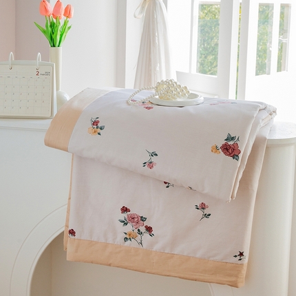 91家纺网 家纺一手货源 找家纺 （总）晨晨家纺2025新款双面全棉夏被四件套